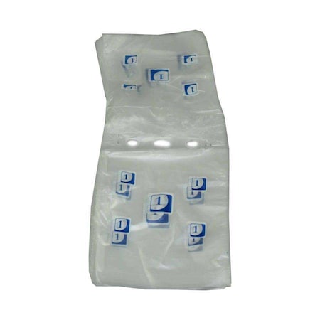 Pak-Sher Pak-Sher 6.3"x7" #1 Portion Food Storage Bag, PK2000 5870